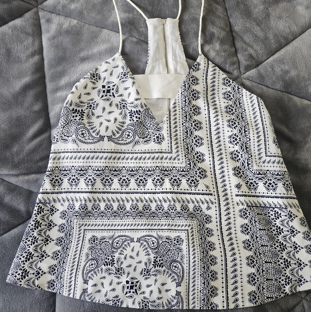 Bandana Print Tank